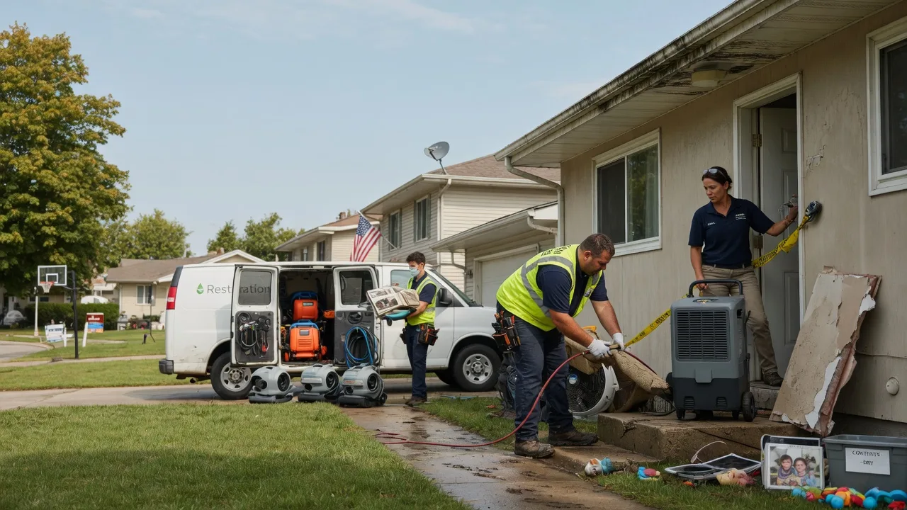 Water Damage Restoration in Burbank, SD near me